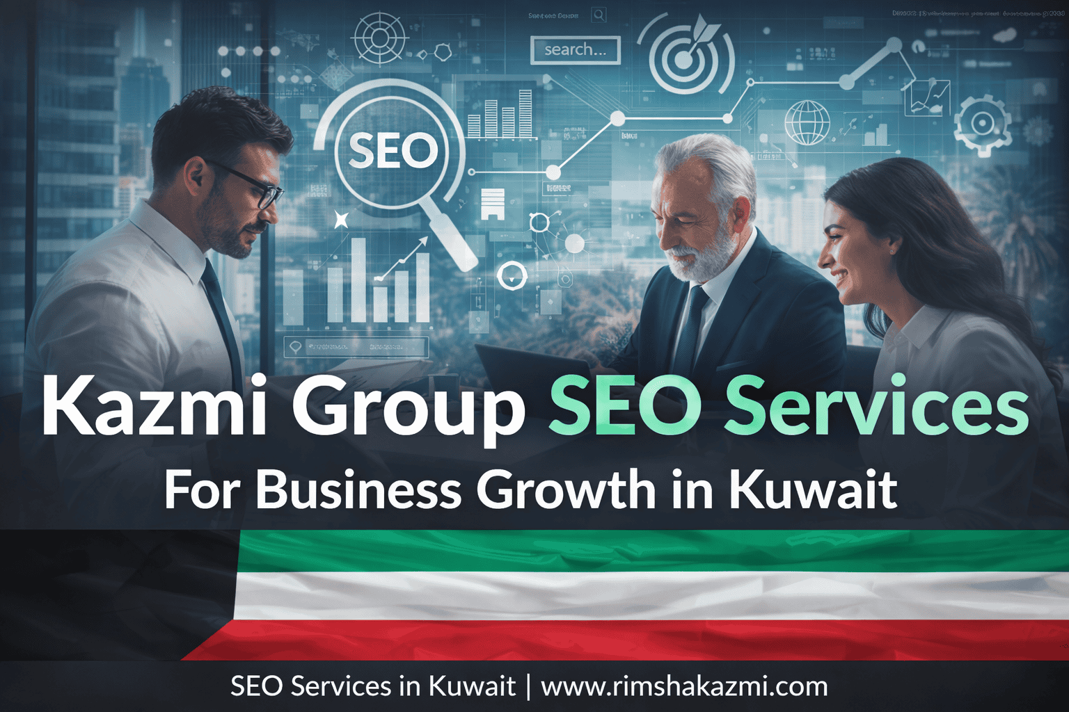 Kazmi Group SEO services for business growth in Kuwait