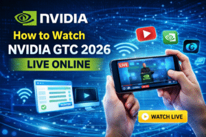 How to watch NVIDIA GTC 2026 live online streaming banner
