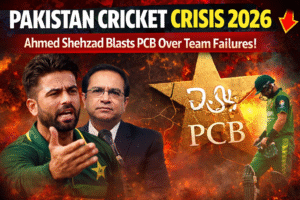 Pakistan cricket crisis 2026 Ahmed Shehzad criticizes PCB after poor team performance