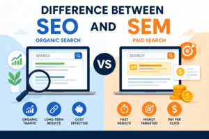 Difference Between SEO and SEM